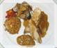 Pork Belly with Madro�o Sauce accompanied with Armu�a Lentils, Wild Boletus mushrooms and Saut�ed Mushrooms