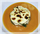 Vegetable Stew with Ibores Cheese Brandade on Garlic Soup with Wholemeal Bread