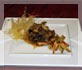 Pig's Snout with Young Garlic and Wild Mushrooms