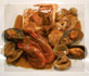 Rock fish casserole with crayfish