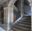 The Escaleras de Bel�n (Bethlehem Staircase) leads to a gallery which connects to the rear courtyards